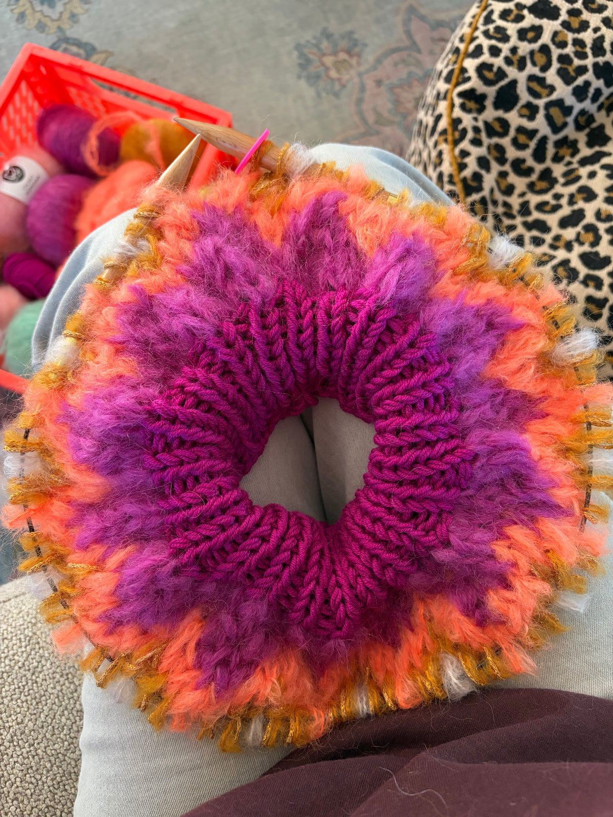 MYPZ Chunky top-down-tröja Snowberry