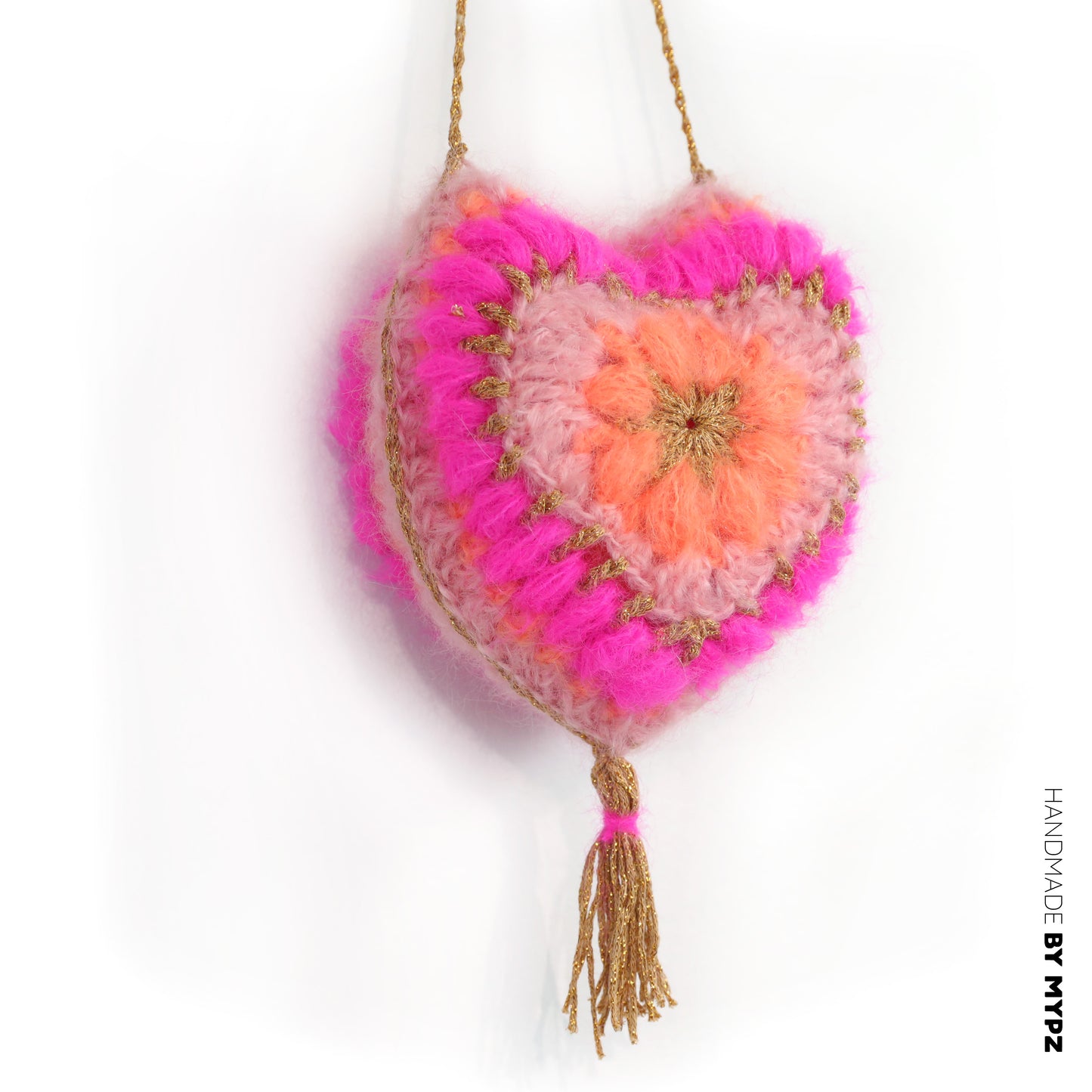 Crochet kit - MYPZ Heart bag + Diamonds bag (ENG-NL-DE-FR-ES)