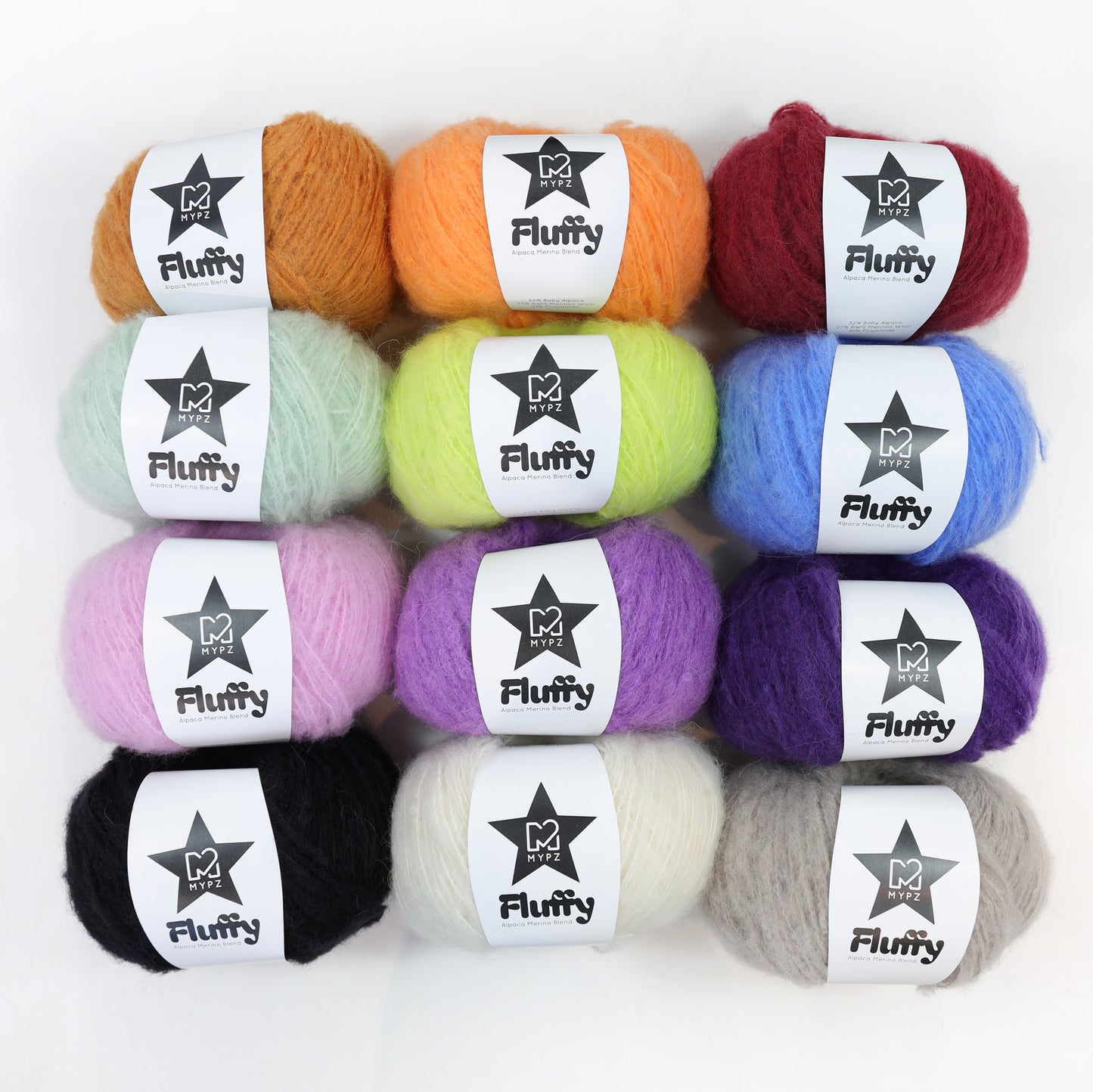 MYPZ Fluffy Light Grey