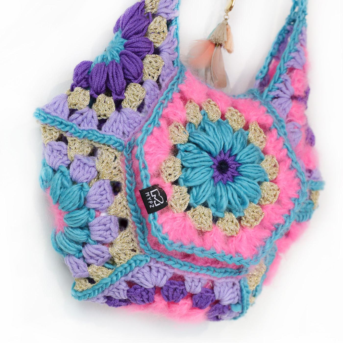 Crochet kit - MYPZ hexagon bag Pacha (ENG-NL-DE)