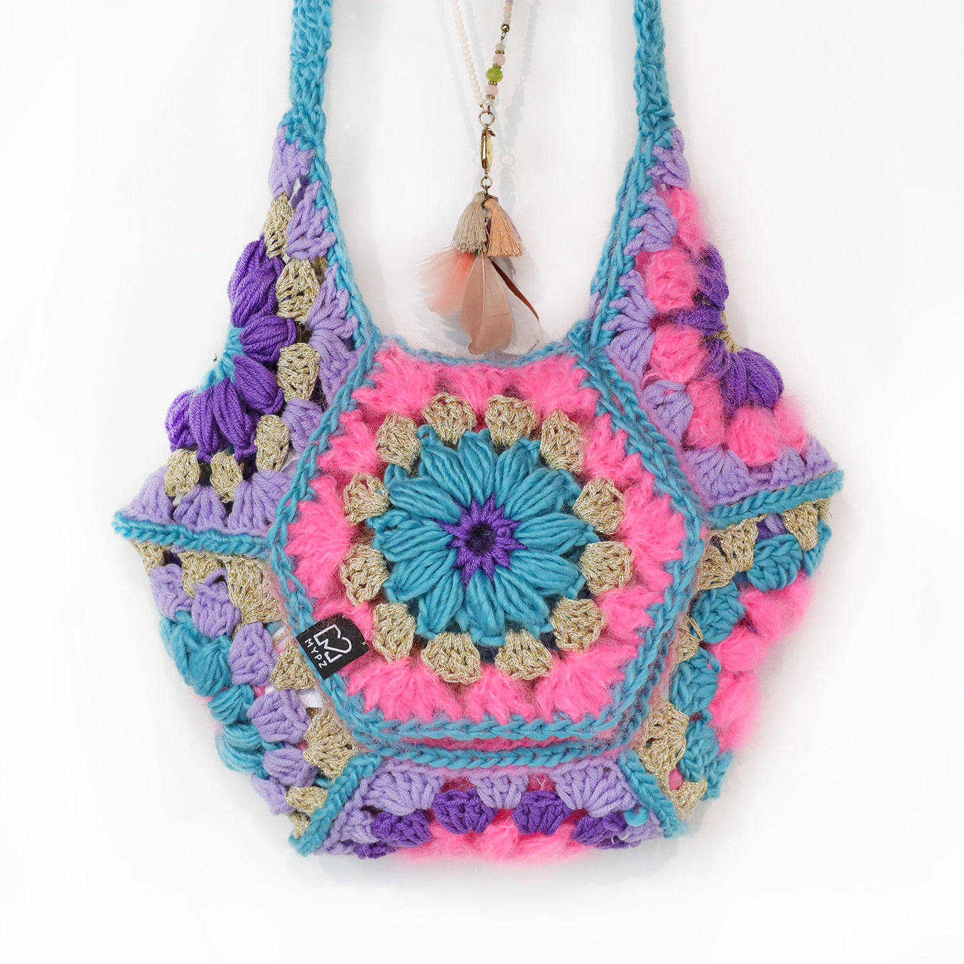 Crochet kit - MYPZ hexagon bag Pacha (ENG-NL-DE)