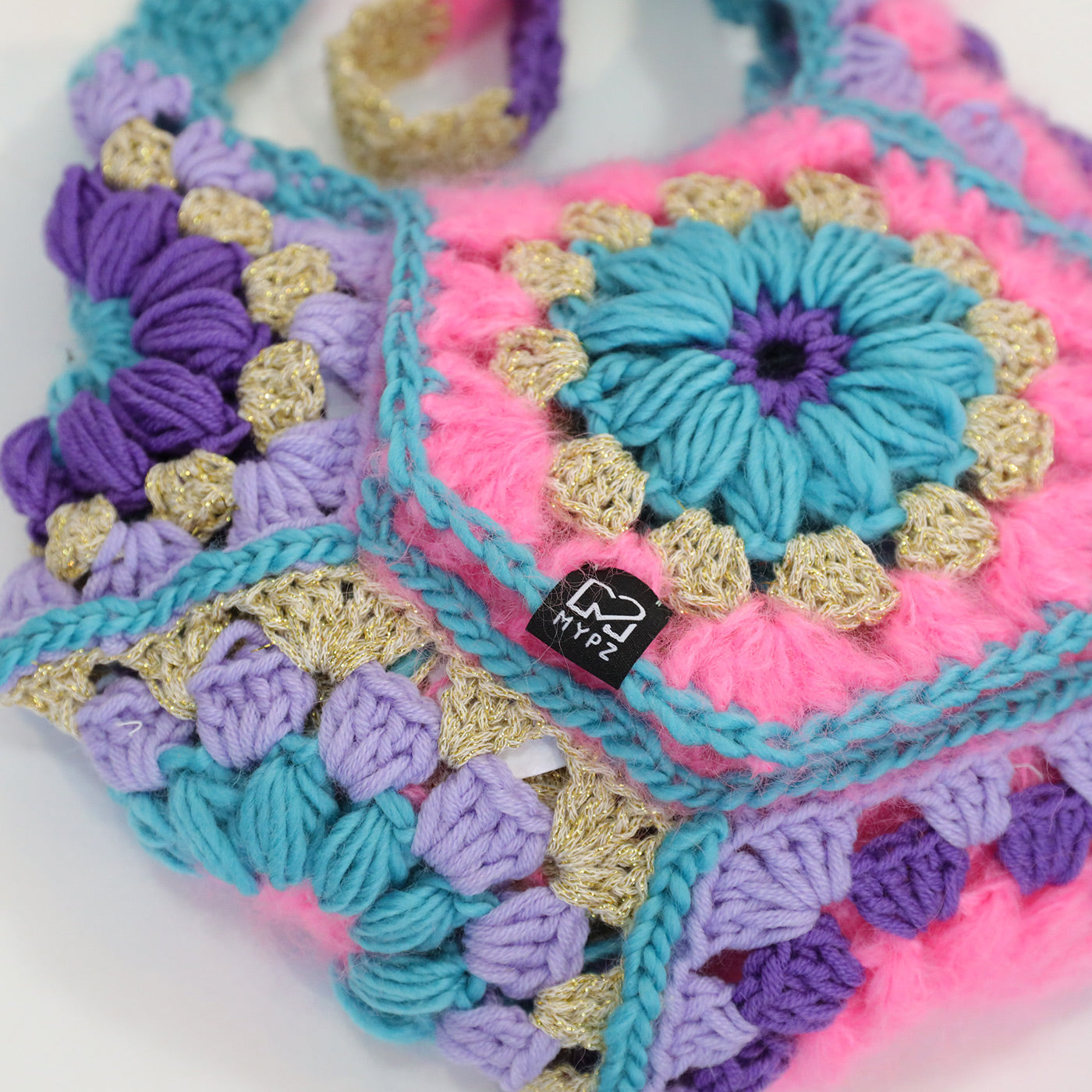 Crochet kit - MYPZ hexagon bag Pacha (ENG-NL-DE)