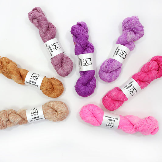 MYPZ Sock Merino – Candy Pink