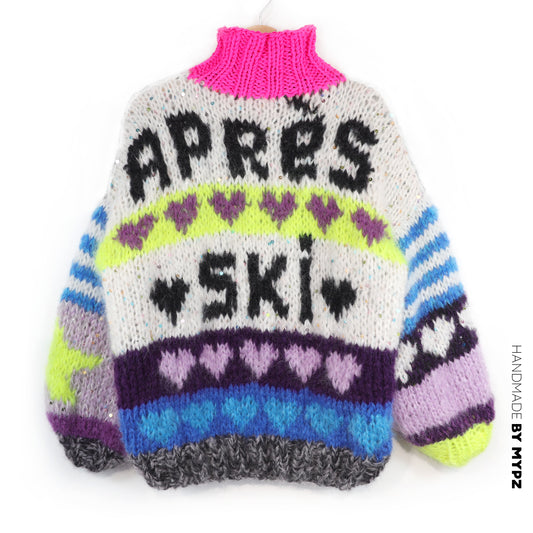 Stickpaket - MYPZ Chunky Mohair Pullover Après Spark No.9 (ENG-DE-NL-ES-FR-IT-DA-SV-NO)