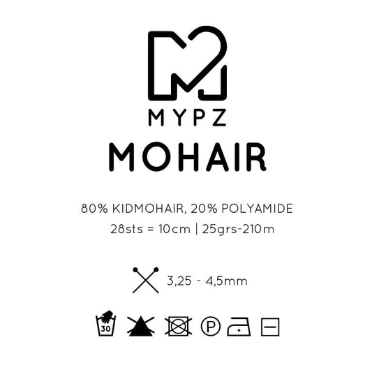 MYPZ Kidmohair Warm Brown