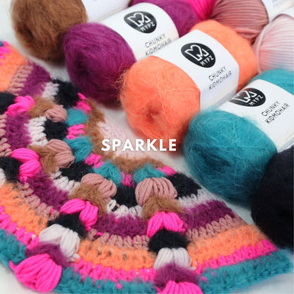 Crochet kit - MYPZ Boho shawl CROCHET ALONG (ENG-NL-DE-FR-ES)