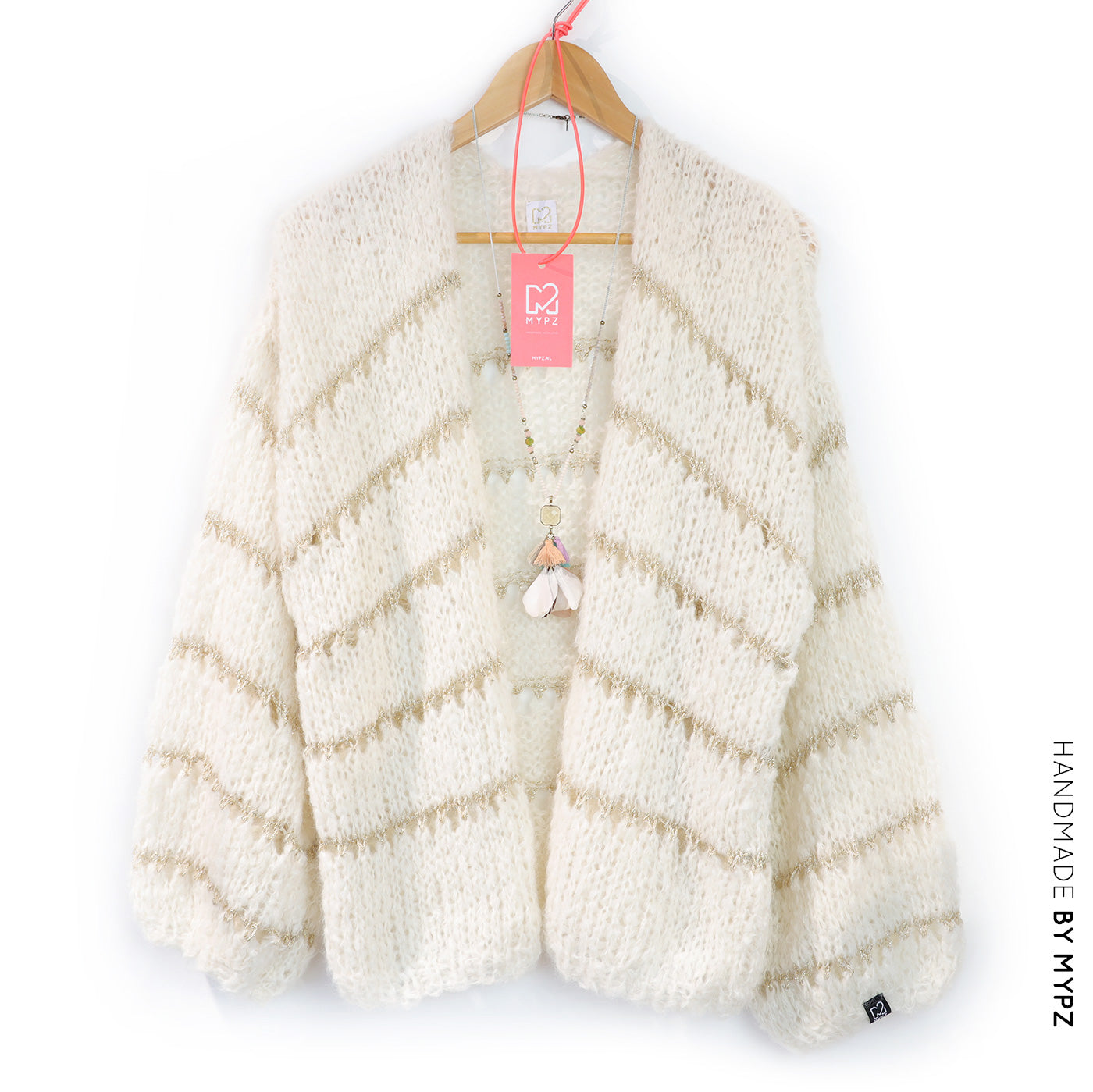 Knit pattern – MYPZ Light Alpaca-Silk Cardigan Glamour No10 (ENG-NL-DE)