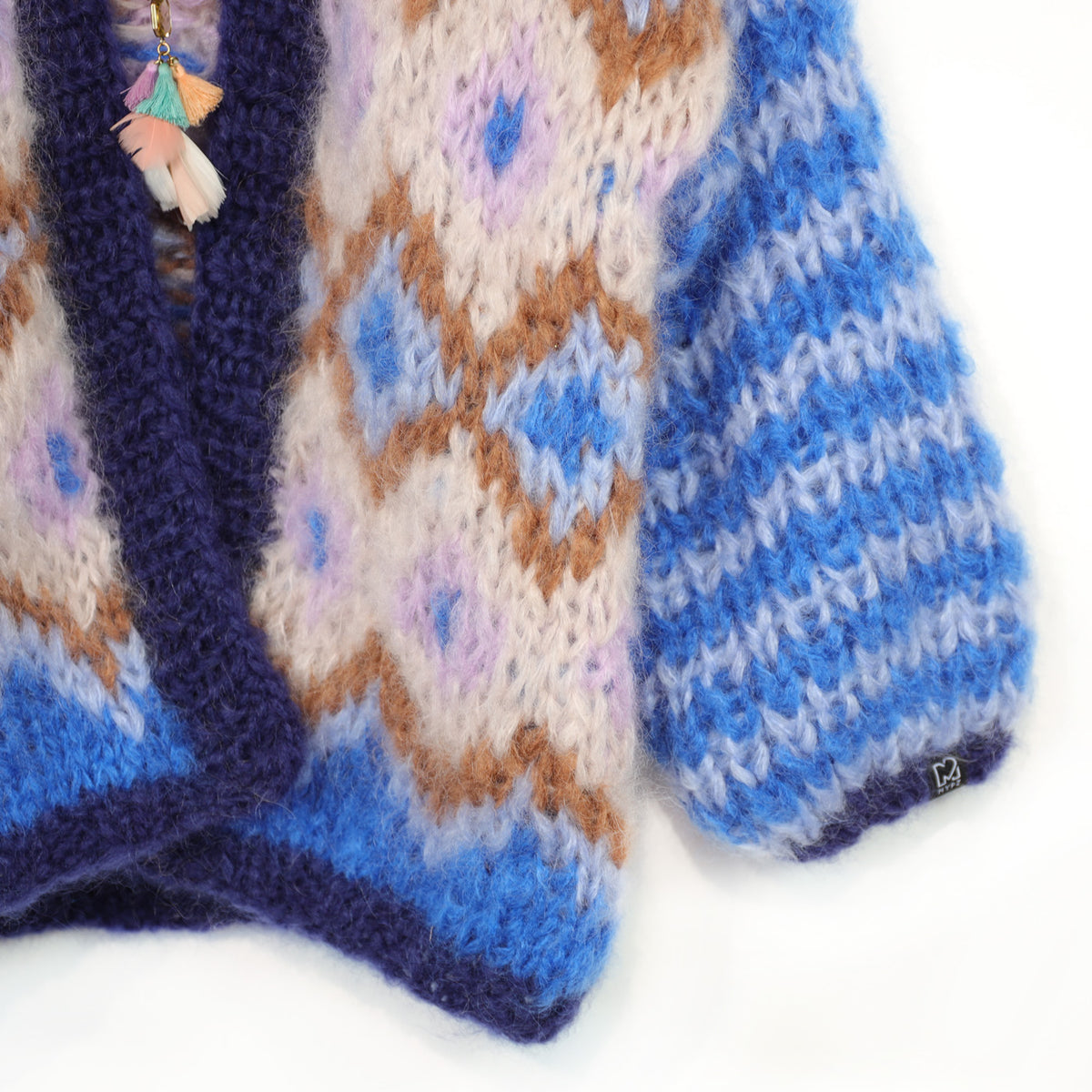 Stickmönster - Chunky Mohair Jacket Alpine Breeze No.12 (ENG-DE-NL-ES-FR-IT-DA-SV-NO)