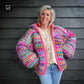Knit pattern – MYPZ Chunky Mohair Rib Cardigan Confetti with hoodie No.12 (ENG-NL)