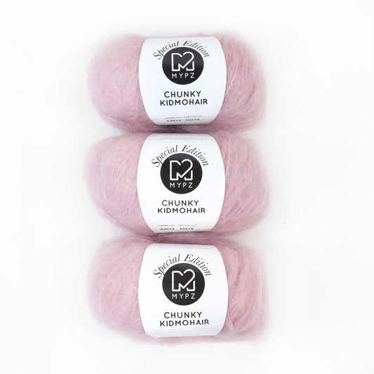 MYPZ Chunky Kidmohair DK Special Edition - Light Pink