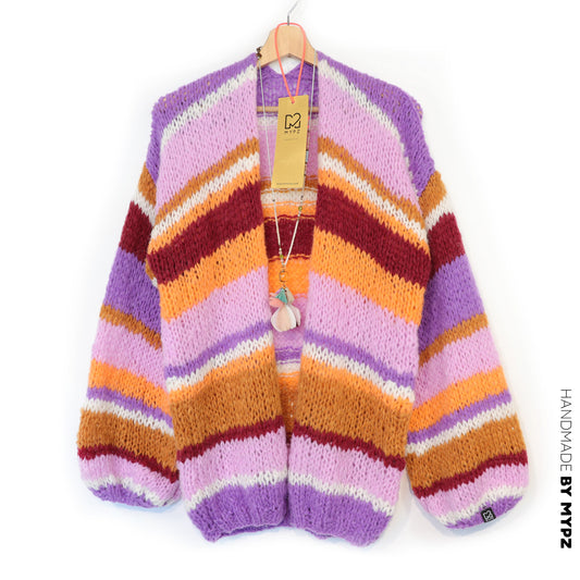 Stickpaket – MYPZ Light Alpaca Cardigan Sweet Hugs No10 (ENG-DE-NL-ES-FR-IT-DA-SV-NO)