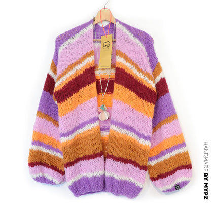 Stickmönster – MYPZ Light Alpaca Cardigan Sweet Hugs No10 (ENG-DE-NL-ES-FR-IT-DA-SV-NO)