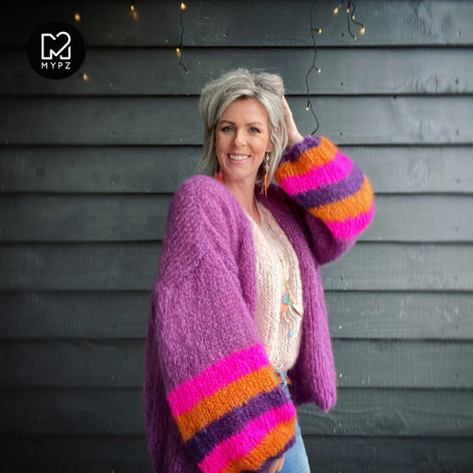 MYPZ Chunky Kidmohair DK – Warm Purple