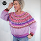 Knit pattern – MYPZ Nordic top-down sweater True Love No6 (ENG-NL-DE)