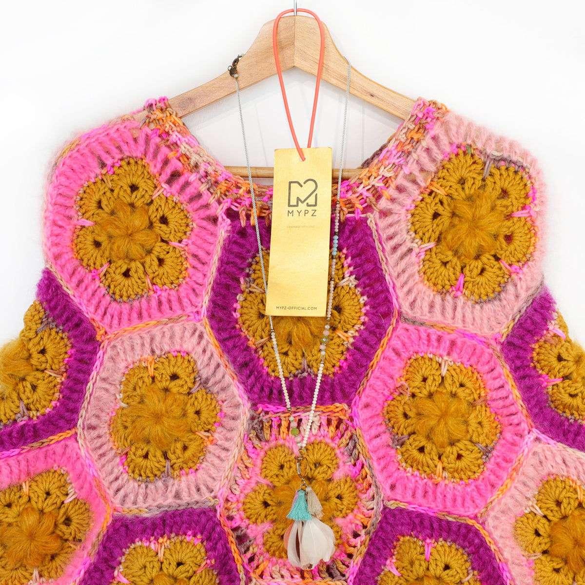 Virkbeskrivning - MYPZ Poncho Pecan (ENG-DE-NL-ES-FR-IT-DA-SV-NO)