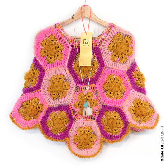 Virkbeskrivning - MYPZ Poncho Pecan (ENG-DE-NL-ES-FR-IT-DA-SV-NO)