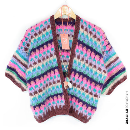 Crochet kit - MYPZ Sprinkle Cardigan no5 (ENG-NL-DE)