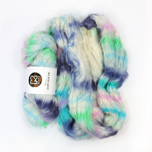 MYPZ Suri Silk DK – handfärgad Blue Lagoon
