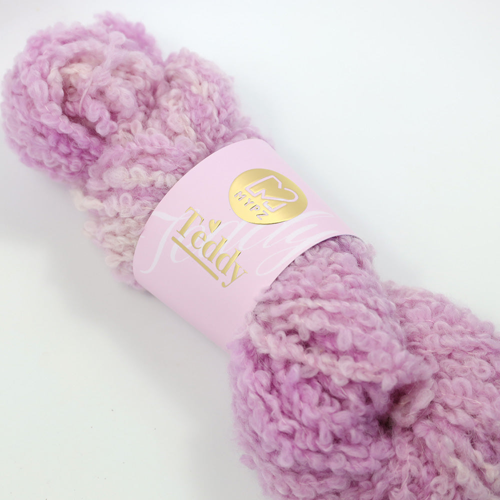 MYPZ Teddy – hand-dyed Soft Purple