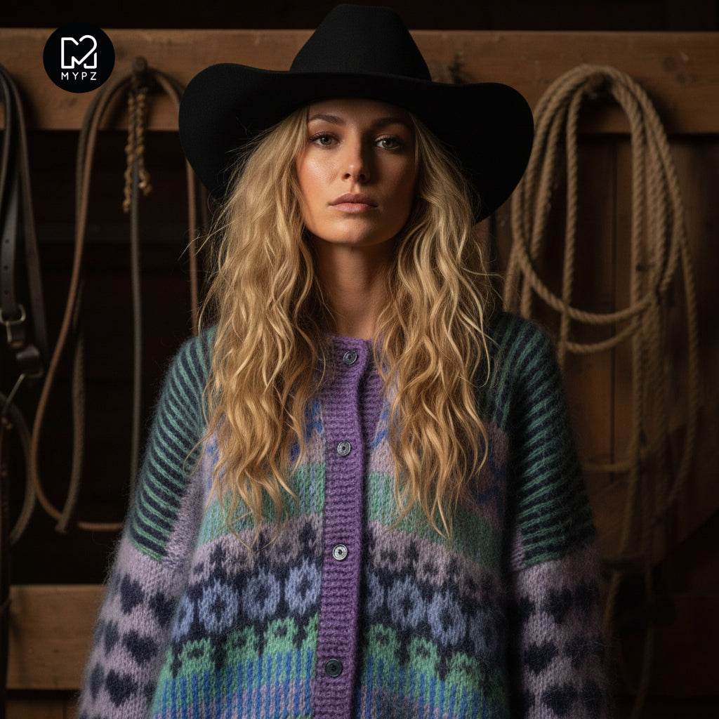 Knitting pattern – MYPZ Cardigan True Blue No6 (ENG-NL-DE)