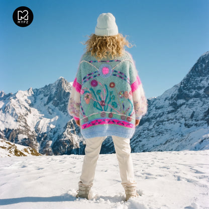 MYPZ Chunky Mohair Wild Romance-kofta