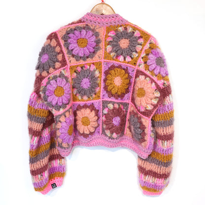 Crochet kit - MYPZ 3D Granny Cardigan Mona (ENG-NL-DE)