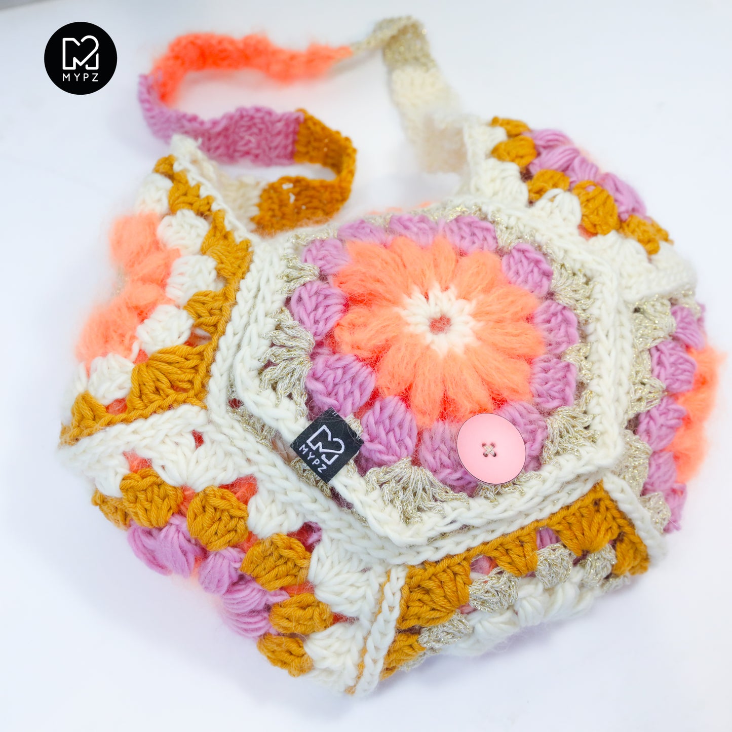 Crochet kit - MYPZ hexagon bag Elite (ENG-NL-DE)