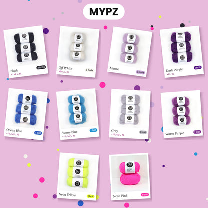 Stickpaket - MYPZ Chunky Mohair Pullover Après Spark No.9 (ENG-DE-NL-ES-FR-IT-DA-SV-NO)