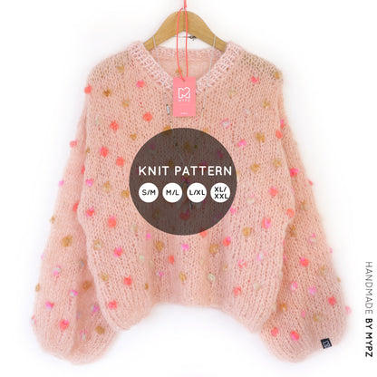 Knit pattern – MYPZ Light Mohair Pullover Dahlia no10 (ENG-NL)