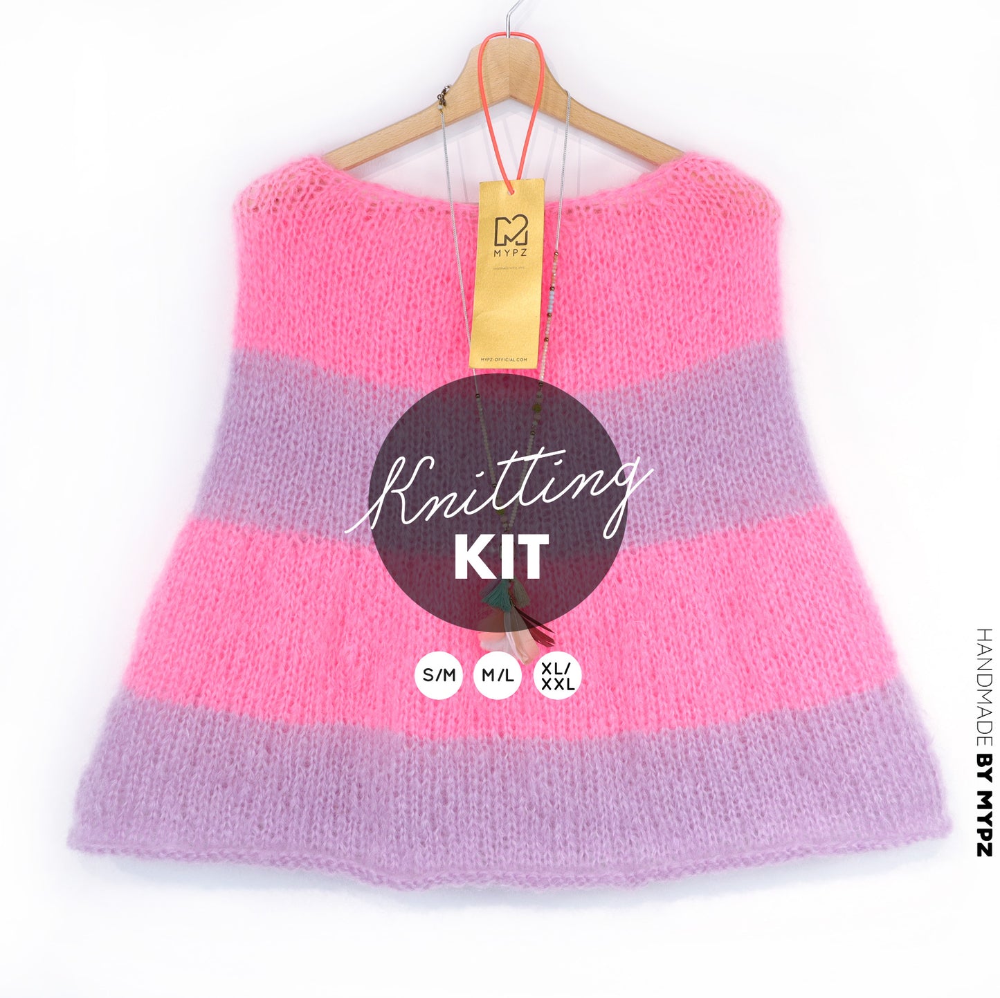 Knitting Kit – MYPZ Candy Cape No8 (ENG-NL-DE)
