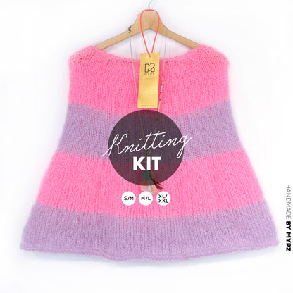 Knitting Kit – MYPZ Candy Cape No8 (ENG-NL-DE)