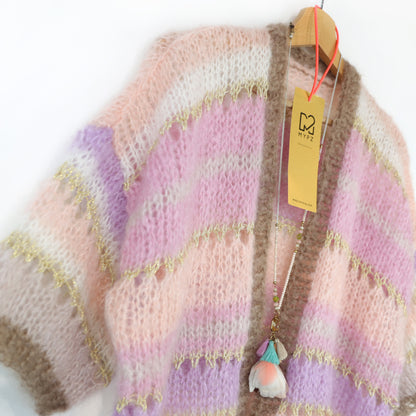 Knit pattern – MYPZ Light Mohair Cardigan Milana No10 (ENG-NL-DE)