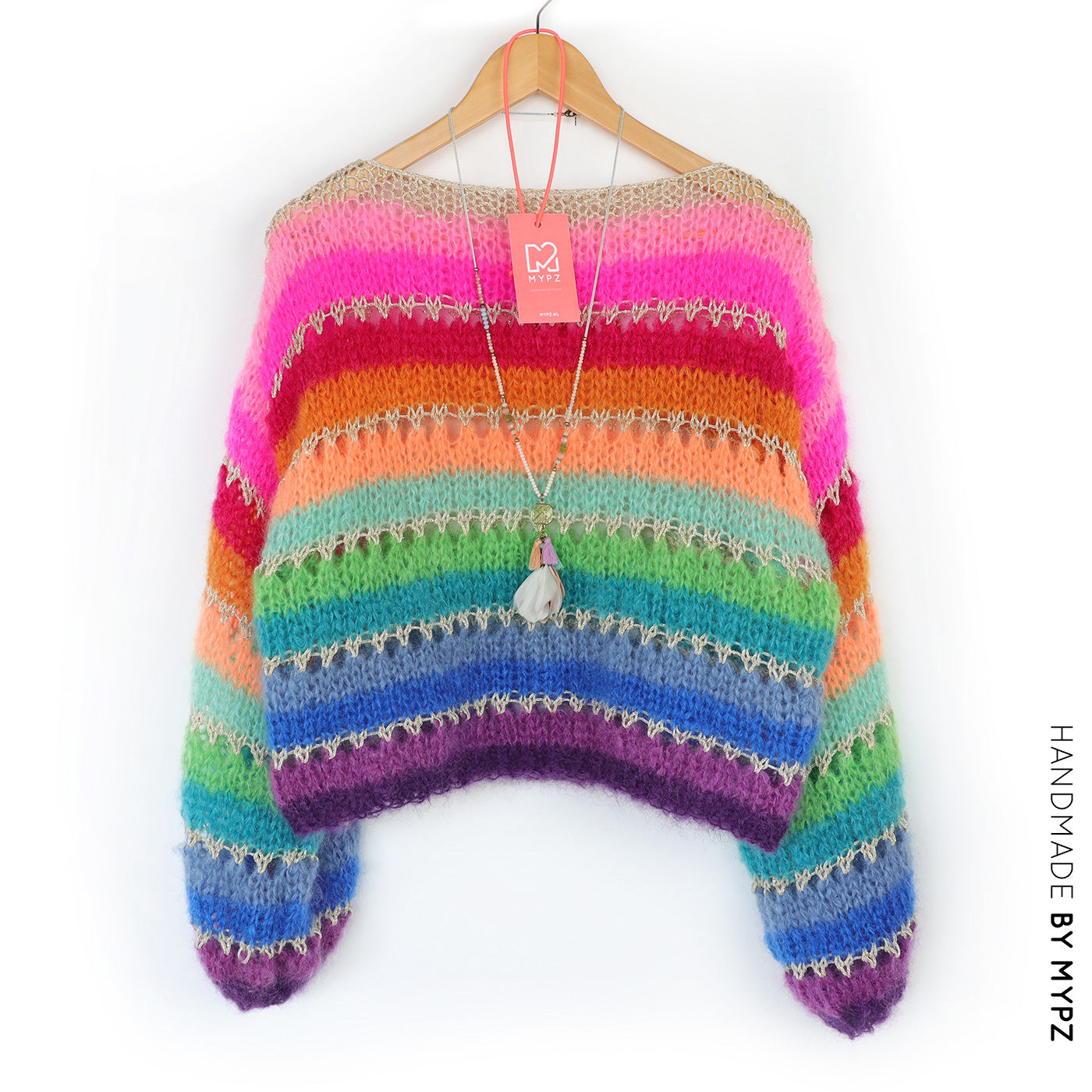 Knit pattern – MYPZ Light Mohair pullover BOWBOW No10 (ENG-NL-DE)