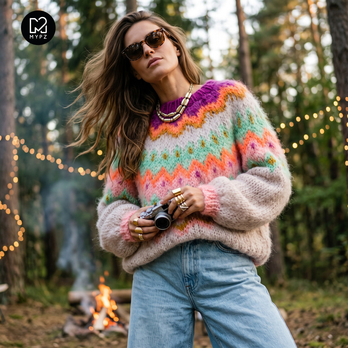 Stickmönster – MYPZ Chunky Topdown Mohair Pullover Snowberry No.12 (ENG-DE-NL-ES-FR-IT-DA-SV-NO)