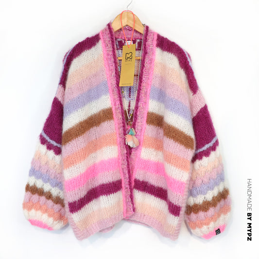 Rosy Sunset cardigan