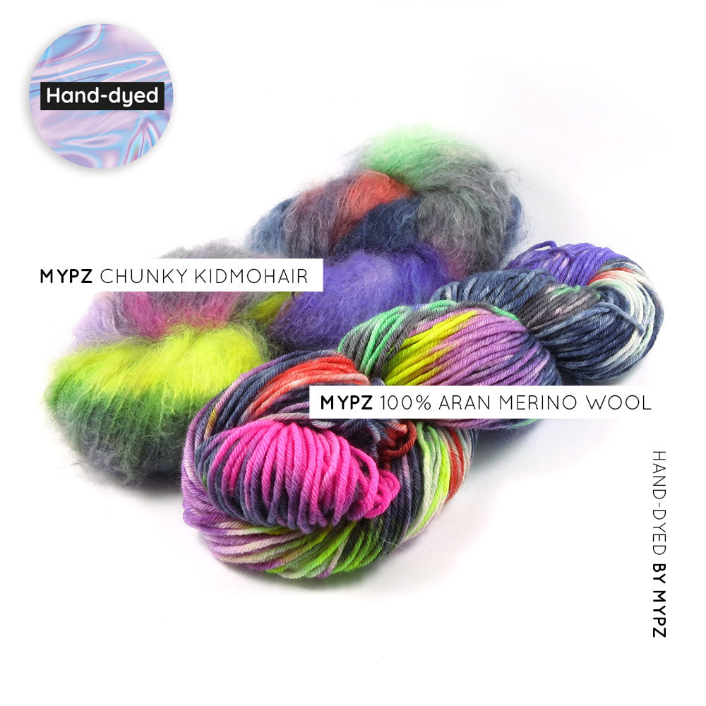 MYPZ Duo Merino Aran Kidmohair Rocket