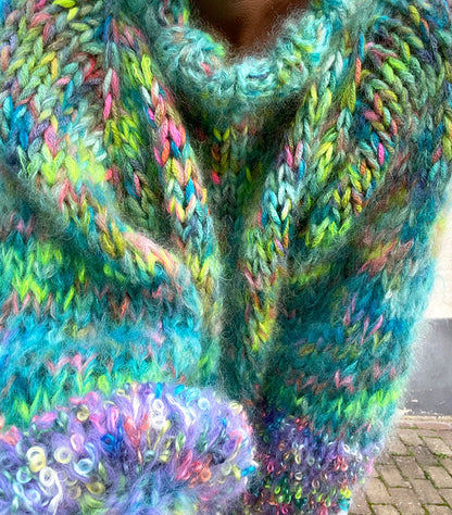 MYPZ Happy forest Raglan pullover No 15